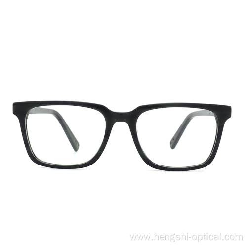 High Quality Square Women Eyeglasses Metal Acetate Frames Spectacle